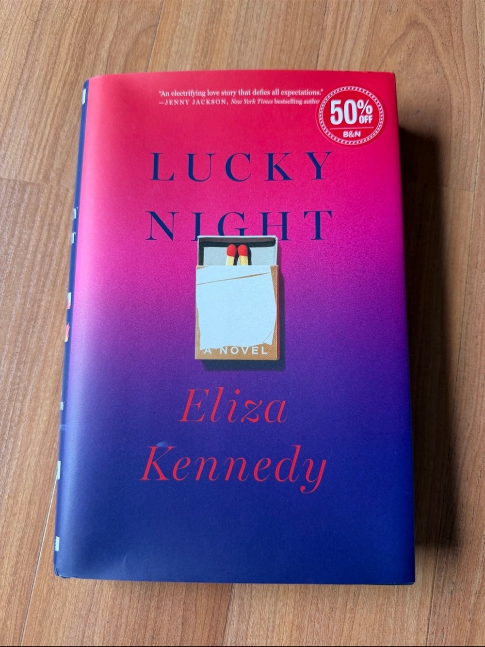 Lucky Night by Eliza Kennedy Hardcover Novel